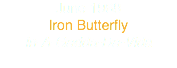June 1968
Iron Butterfly
In-A-Gadda-Da-Vida
