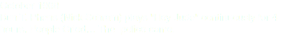 October 1968
Bun T. Phens (Nick Schram) plays "Hey Jude" continuously for 4 hours. People Cried… The police came.
